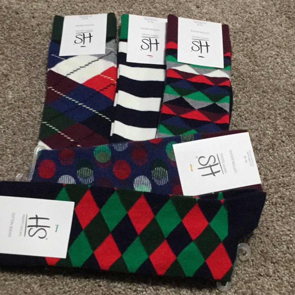 New men’s socks 5 pairs